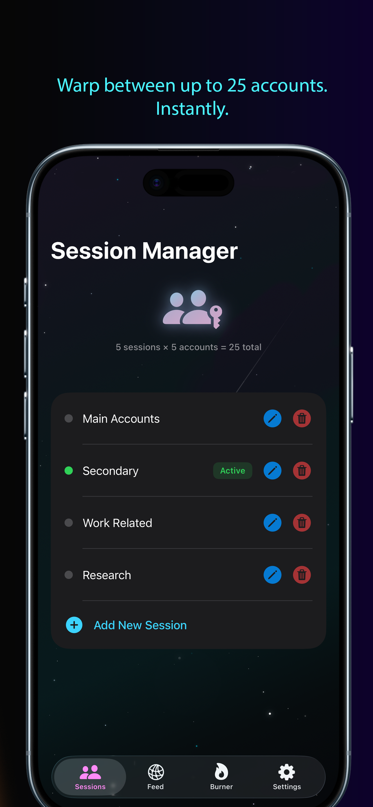 XTERIX Session Manager